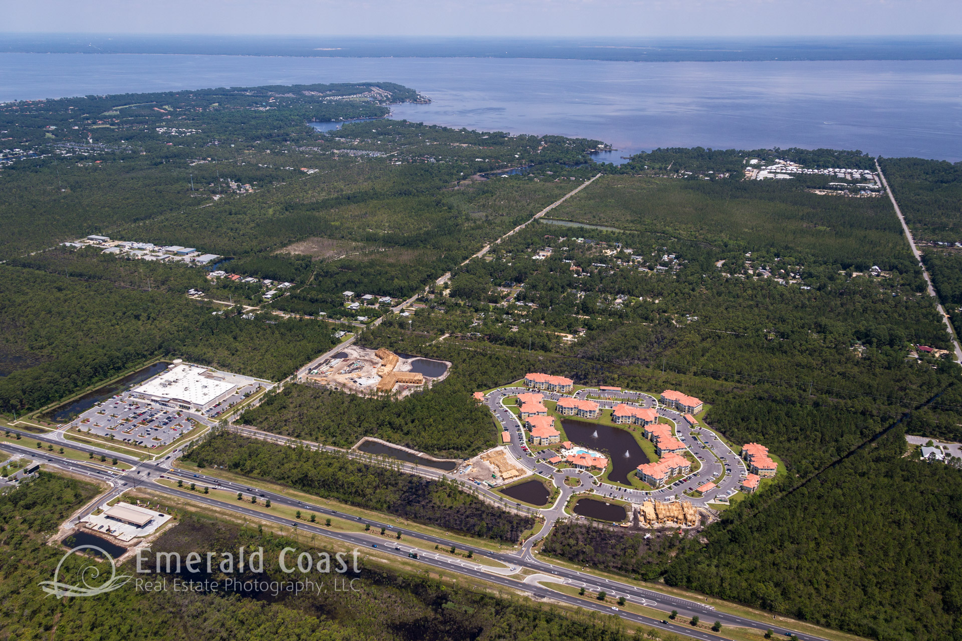 Aerial Photography of Santa Rosa Beach, Florida