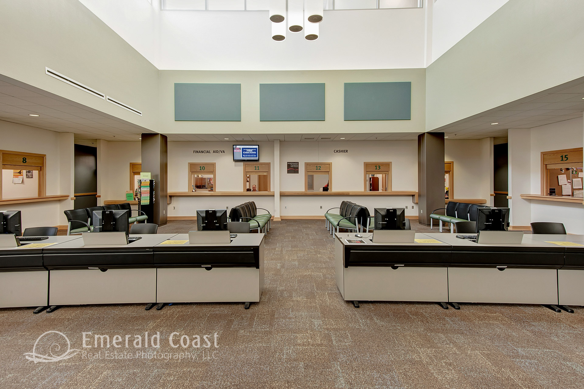 Lobby of Student Service NW Florida State