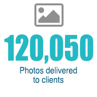 photos delivered to clients